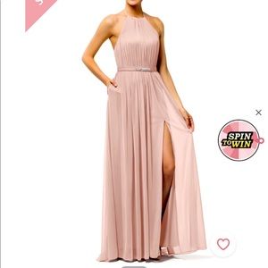 Dusty Rose Bridesmaid Dress